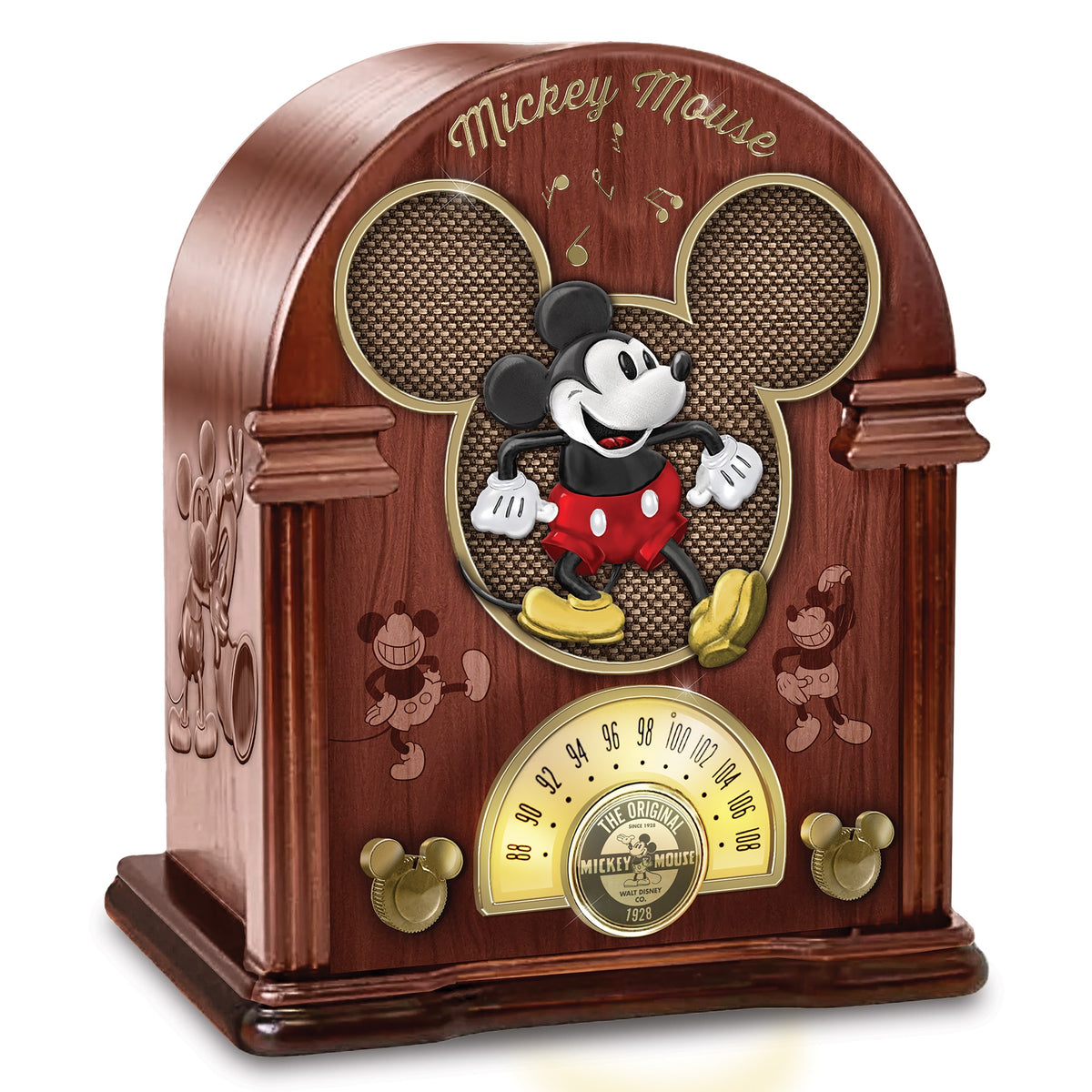 レトロミッキーラジオ Disney's Mickey Mouse Retro Radio – Glendas Christmas Cottage