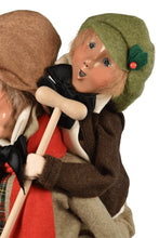Load image into Gallery viewer, Bob Cratchit and Tiny Tim carollers