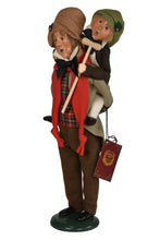 Load image into Gallery viewer, Bob Cratchit and Tiny Tim carollers