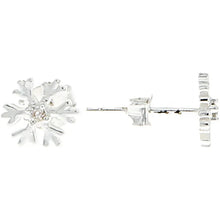 Load image into Gallery viewer, Sweet Daughter Snowflake Stud Earrings & Gift Card
