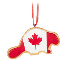Load image into Gallery viewer, Canada Flag Animal Cookie Ornament