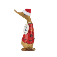 Load image into Gallery viewer, Dcuk Wooden Christmas Duck