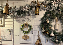 Load image into Gallery viewer, Vintage White Door Display (lit)