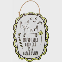 Load image into Gallery viewer, Cat Owner Ornament With Magnet