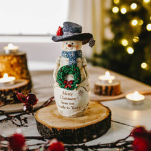 Load image into Gallery viewer, From Our Family To Yours Birchhearts Snowman