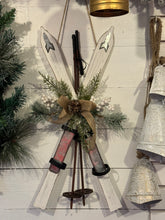 Load image into Gallery viewer, Vintage White Skis
