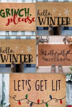 Load image into Gallery viewer, Christmas Mat Painting Class