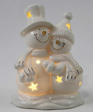 Load image into Gallery viewer, LED Hugging Snowman