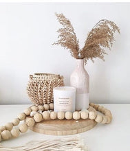 Load image into Gallery viewer, Natural Wood Bead Garland