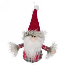 Load image into Gallery viewer, Cute Plaid Plush Character Ornament