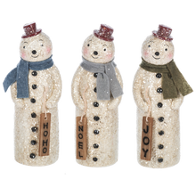 Load image into Gallery viewer, Nostalgic Snowman Figure