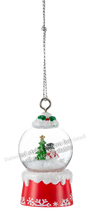 Load image into Gallery viewer, Santa’s Snow Globe Name Ornament( 2024 Edition) (A to R & Blanks)