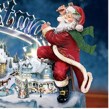 Load image into Gallery viewer, Thomas Kinkade Moving Music Wonderland