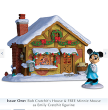 Load image into Gallery viewer, Disney Mickey Mouse's Christmas Carol Village Collection