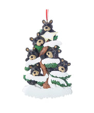 Load image into Gallery viewer, Bear Family Personalizable Ornament