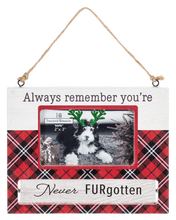Load image into Gallery viewer, Fleas Navidad Pet Picture Frame Ornament