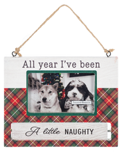 Load image into Gallery viewer, Fleas Navidad Pet Picture Frame Ornament