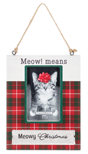 Load image into Gallery viewer, Fleas Navidad Pet Picture Frame Ornament