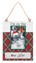 Load image into Gallery viewer, Fleas Navidad Pet Picture Frame Ornament