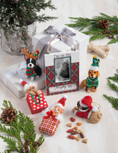 Load image into Gallery viewer, Fleas Navidad Pet Picture Frame Ornament