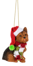 Load image into Gallery viewer, Santa Paws Dog Ornament