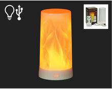 Load image into Gallery viewer, Glow Ease Rechargeable Candle Insert
