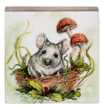 Load image into Gallery viewer, Woodland Animal Art Block