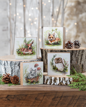 Load image into Gallery viewer, Woodland Animal Art Block