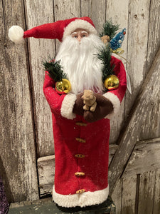 Tall Red Robed Santa