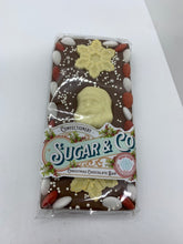 Load image into Gallery viewer, Peppermint Snowflake Milk Chocolate Bars
