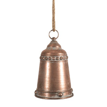 Load image into Gallery viewer, Pink Rustic Metal Bell
