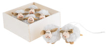 Load image into Gallery viewer, Small Wooly Sheep Ornaments
