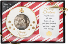 Load image into Gallery viewer, Merry Christmas Photo Frame Ornament