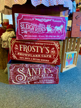 Load image into Gallery viewer, Red Vintage Christmas Crates - 3 styles
