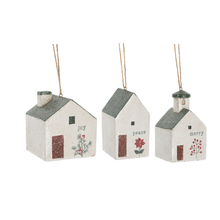 Load image into Gallery viewer, Winterberry Village House Ornament
