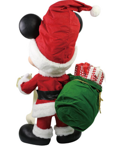 Santa Mickey Figure