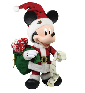 Santa Mickey Figure