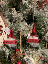 Load image into Gallery viewer, Gnome Name Ornament