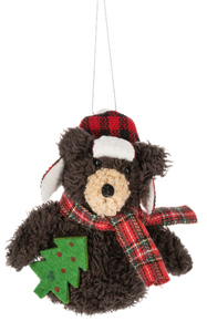 Plush Bear Ornament