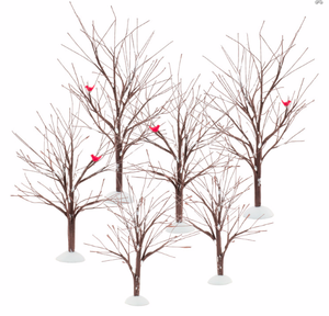 Bare Branch Trees set of 6
