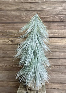 Long Needle Pine tree w burlap base 30 Inch