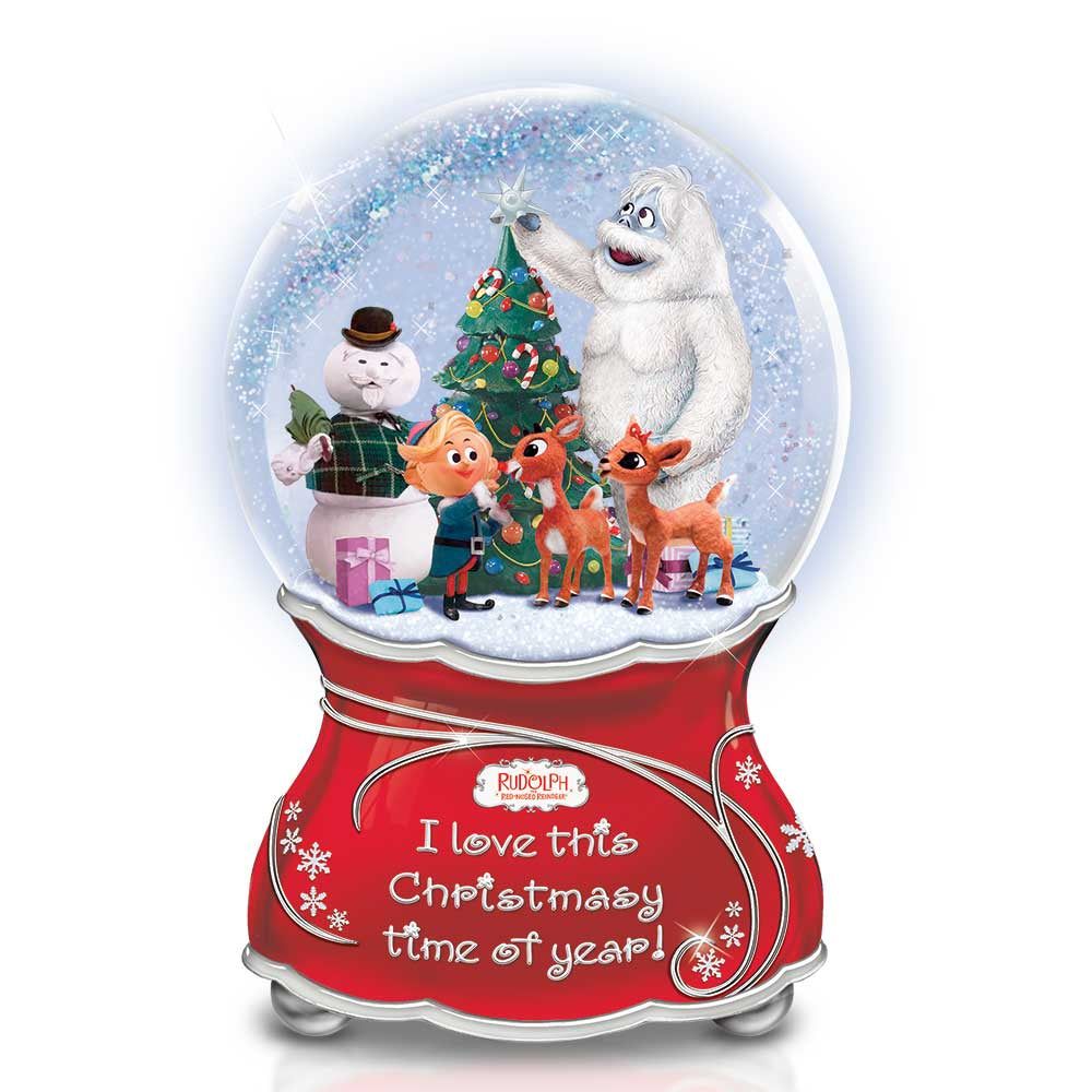 Rudolph’s Winter Wonderland Snowglobe