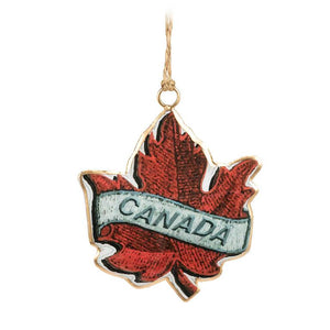 Maple Leaf Ornament