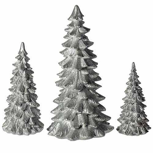 Glittering Silver Tree