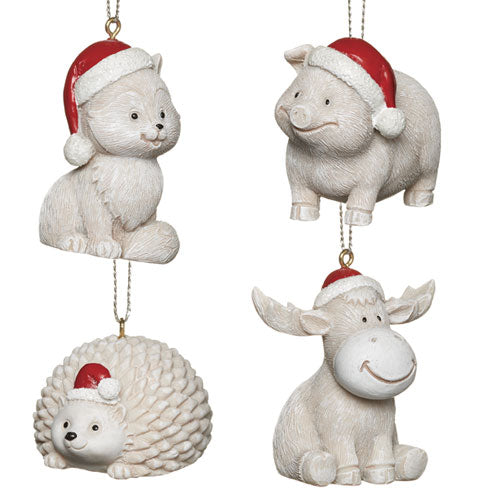 Pudgy Animal Ornament