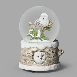 Musical Owl Snowglobe