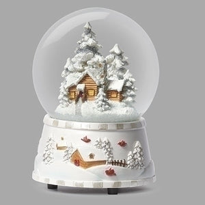 Musical Village Snowglobe