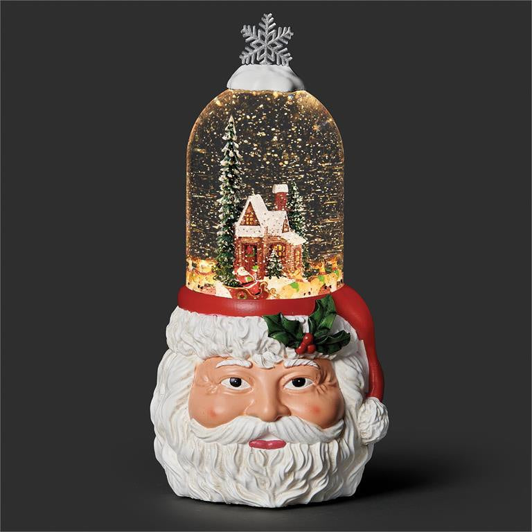 Santa's Christmas Eve Flight Snowglobe
