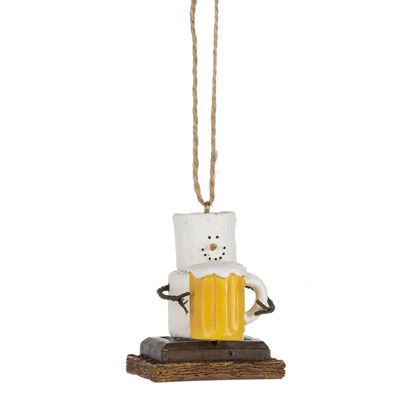 Craft Brew Beer Smore Ornament
