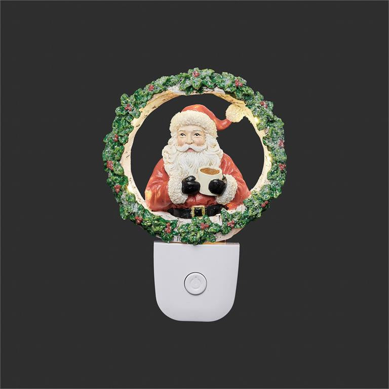 Santa's Cozy Christmas Night Light